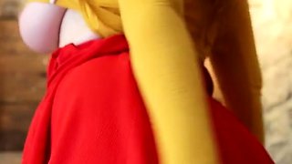 Big boobs milf masturbates with her dildo