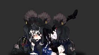 Aradia gangbanged by Goblins test animation version [D-lis]