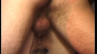 Hot Vintage Fuck with Blonde Babe and Huge Cock on the Couch