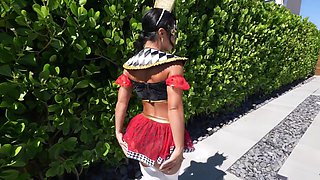 Miss Lexa Queen of Hearts gets creampied - Plump bootie