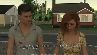 New Neighborhood - V0.4.1 - Ted Got a Blowjob From Violet and Came on Her Face