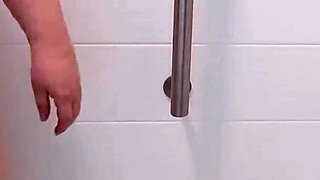 In the Shower Washing My Tight Pussy Squeezing My Big Tits