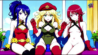 Hot Girlfriends on a Brazilian Beach