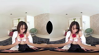 Embarrassing Ameri-Chan In Her Uniform Part 1 - Asian Schoolgirl Teen Hardcore