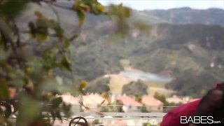 Beautiful wife sneaks away to cheat on her husband