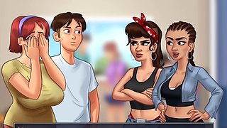 New desi stepmom in summertime saga animation