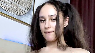 Blonde With Natural Big Boobs Loves Putting A Toy In Her