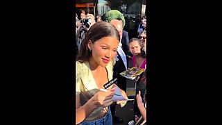 Zendaya nipple slip at a fan signing