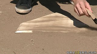 Catcher Cum With Johnny Sins, Codi Bryant - Brazzers