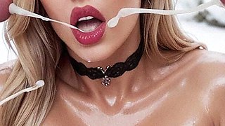 Claire and Jake Sex in Snowy Forest. Blonde Curvy Woman with Big Tits, Big Dick, Creampie, Cumshot, Gangbang, Bukkake