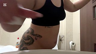 Huge Farts in Bathroom From My Big Booty