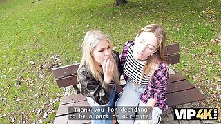 Zlata Shine and Stanley Johnson's cuckold scene by VIP 4K