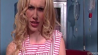 Candy Striper Taking Care Of At Home Patient Vintage Porn