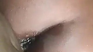 Horny Black Babe with Oil on Her Big Round Ass Gets Fucked - Black Porn