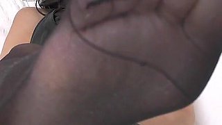 Very Sweaty Boot Feet! Sniff My Sweaty Pantyhose Feet, POV, Lady Victoria Valente