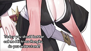 Rangiku breaks your dirty cock down (JOI, CEI)