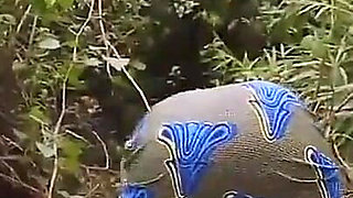 Bush Hardcore Sex with Sex Addicted Landlord Wife