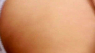 Busty babe rides her lover's pecker on the couch