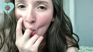 Cutie Rides a Dildo and Gets Creampie