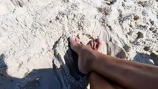 Black Amateur Explore Hot Foot Fetish