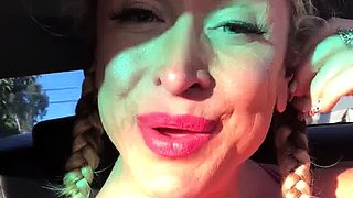 Blonde emo amateur solo masturbation