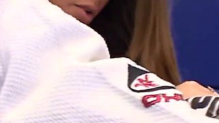Lucy girlfriend fucks her master to train her pussy