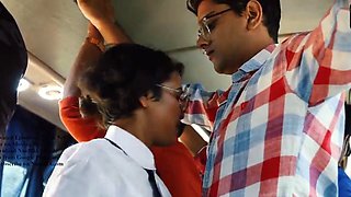 Love on moving bus