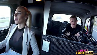 Nathaly Cherie's Magical Detour in Steamy Cab