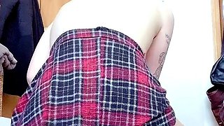 Amateur Webcam Cute Teen Plays Solo with Big Dildo