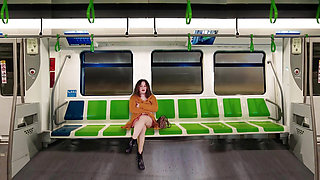 A friend of my husband's films the train ride