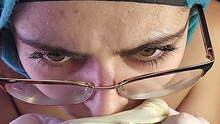 Smelling Everything with Sweaty Mommy and Wet Gloves Mia Niqab