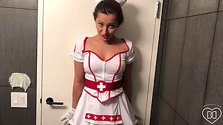 DANI HOT NURSE: Blowjob, Cumshot  Pov Porn