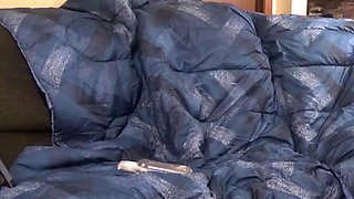 Big-Tit Brunette Cougar Fucks a Young Stud!