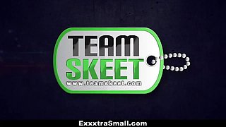 Exxxtrasmall - Ass Fucked by her (Angel Smalls) driving teacher
