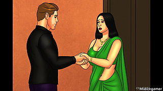 Indian bhabhi kavitha sex with stranger in office bathroom