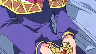 Horny anime slut fucking hard dick