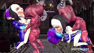 Celebrity bodyzpelz enjoys a wild three-way ass-fuck session