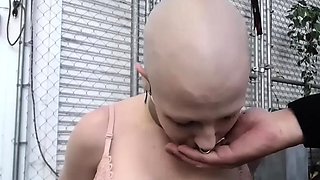 Close up amateur solo girl