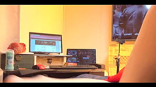 Sexy Japanese Girl with Red Style Small Pussy