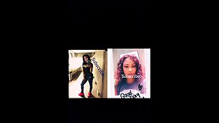 Hot Black Maid Does Some Webcam Black and Ebony