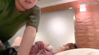 #10 Continuous Ejaculation In Mouth On Japan Glasses Busty Beautyglassys