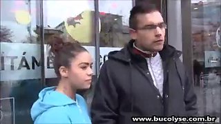 Safada cheats boyfriend for money: Teen, Blowjob  Anal Porn