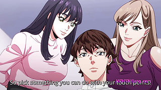 Final sex scene - Kanade rides Ryota's cock while Momoka swallows every last drop!