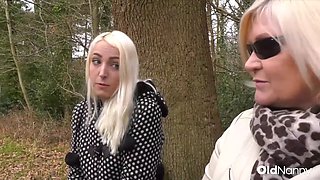 Big Tit Mature MILF Gets Pussy Licked By Blonde Lesbian