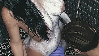Whispers of Desire - V0.2 - Alex Showerd with Sarah and Fucked Her in Doggy Style