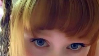 Amateur blonde teen girlfriend toyed and facialized