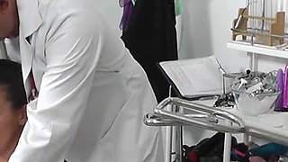 Mature Gyno - Hairy Valentina Ross Gyno Exam Caught on Cam by Freaky Gyno Doctor