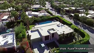 Big Titted MILFs foursome sex