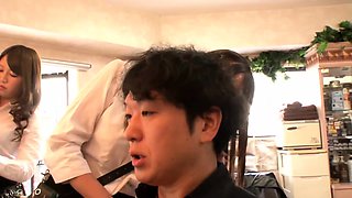 Japanese teen blowjob and hard fuck uncensored