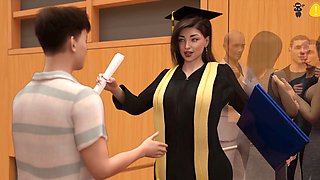 Hentai sex, gilf, new wife